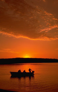 water related sunset wallpaper