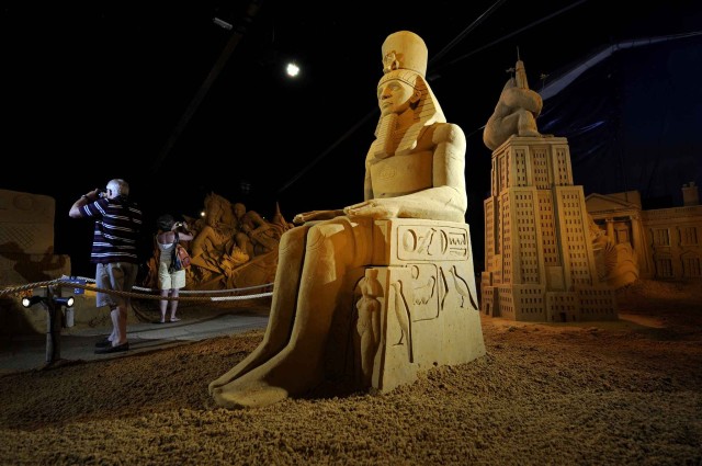 World's Largest Sand Sculpture Festival in Belgium