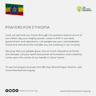 World Prayer Stretch Day 58: Prayers for Ethiopia