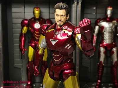 S.H.Figuarts Iron Man Mk IV + Hall of Armor de Iron Man 2 - Tamashii Nations