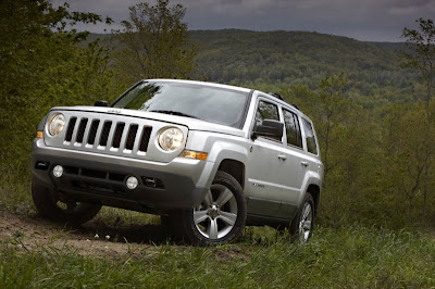 More adventurer 2011 model Jeep Patriot  Effectively retouched