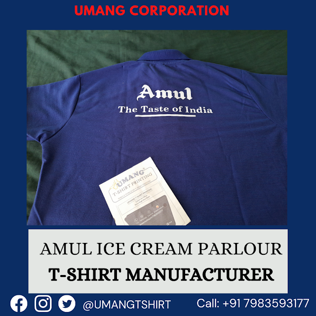 Amul - The Taste of India #Manufacturer T shirts manufacturer in Delhi | Customized |Tshirt exporter