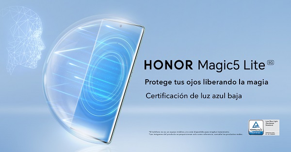 Conoce el nuevo HONOR Magic5 Lite, un  smartphone con pantalla ultrarresistente