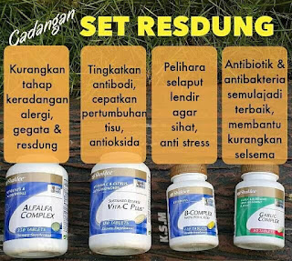  set resdung shaklee