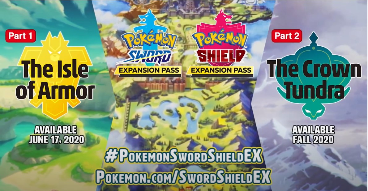 Pokemon Sword and Shield - Official Expansion Pass Trailer 