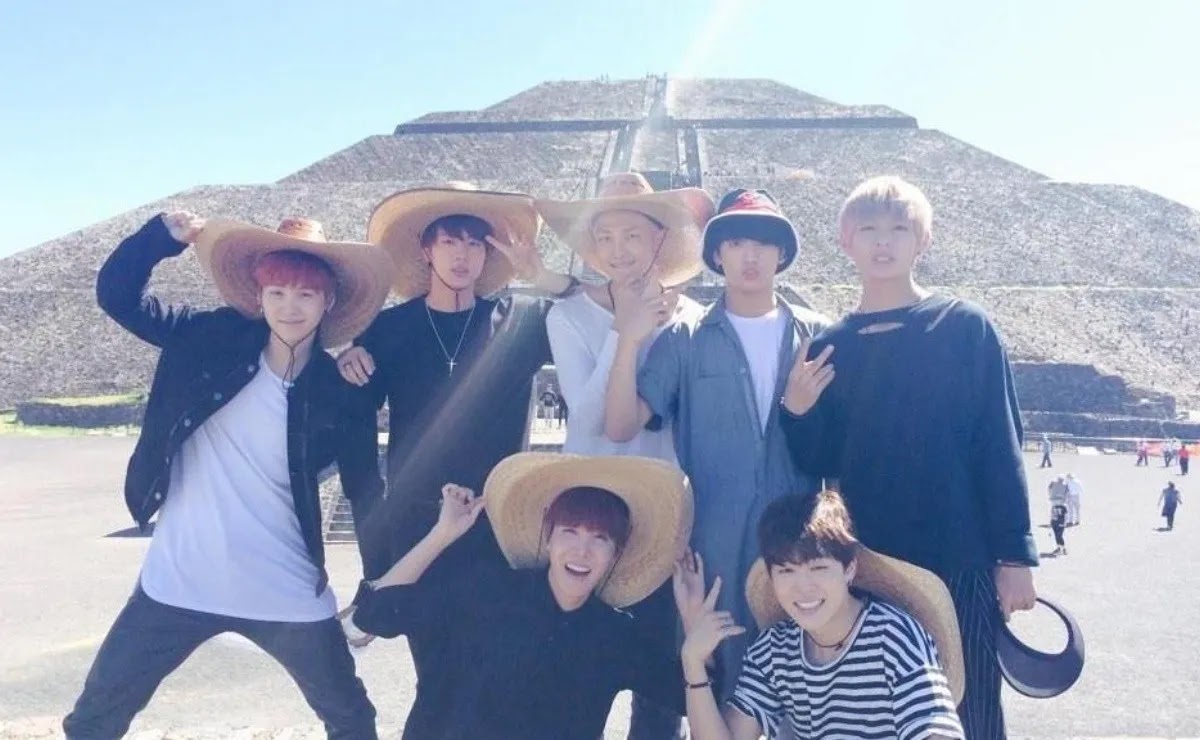 Así fue la primera visita de BTS a México al festival Music Bank