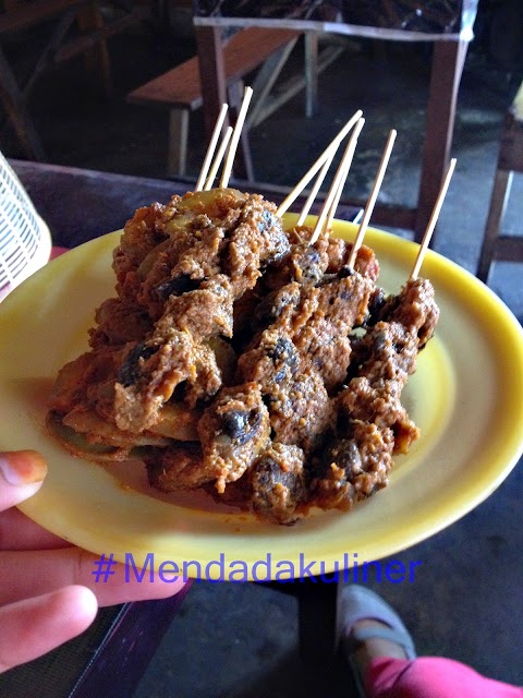 Sate Kerang dan Jengkol di Satein kota Pekanbaru