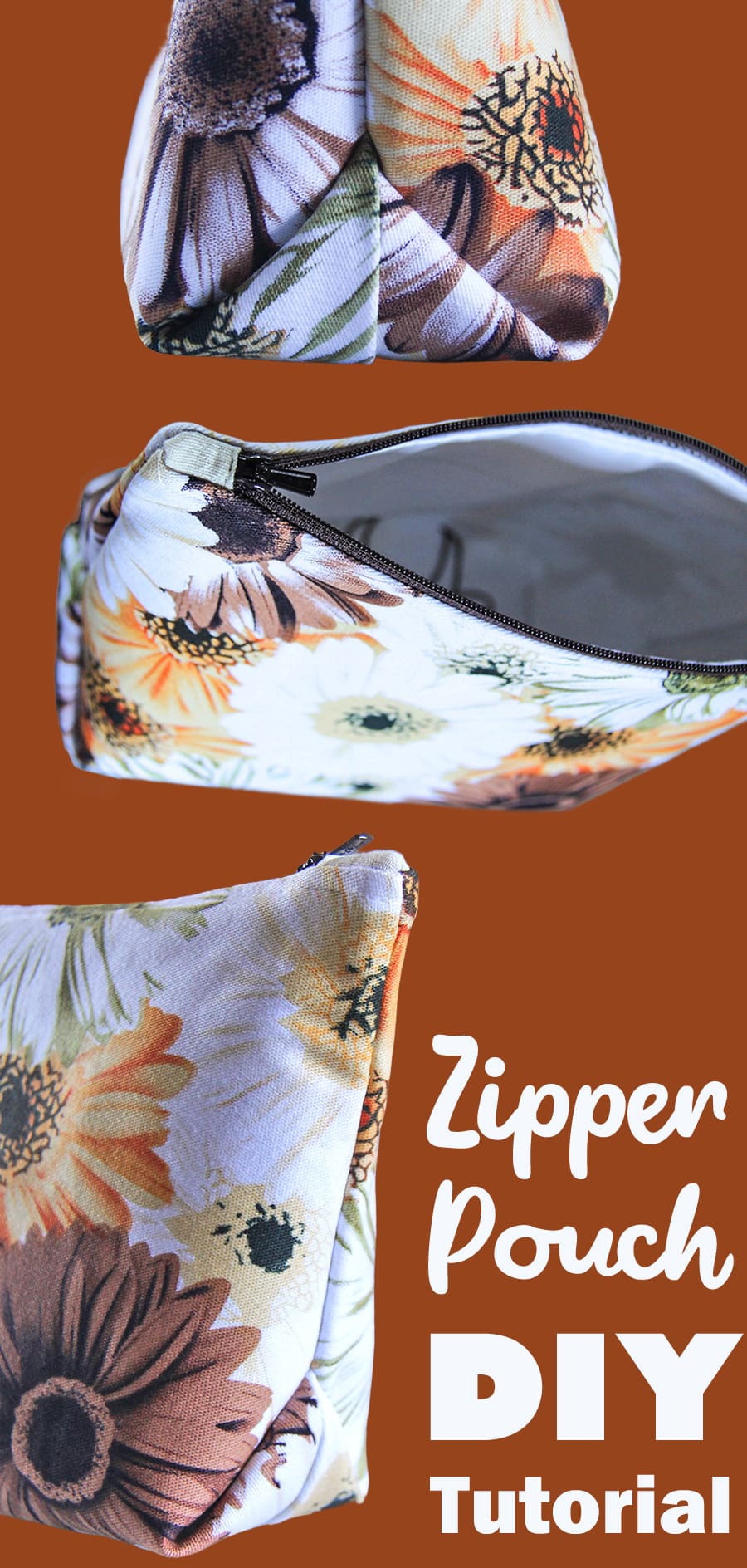 How to Sew a Zipper Pouch neatly