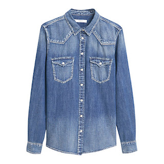 Mango Medium Denim Shirt 