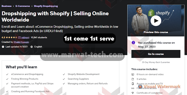 Dropshipping with Shopify | Selling Online Worldwide