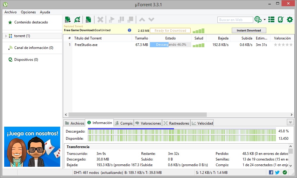 INSTALAR UTORRENT GRATIS