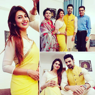 Divyanka-Vivek-celebrate-Diwali-Festival