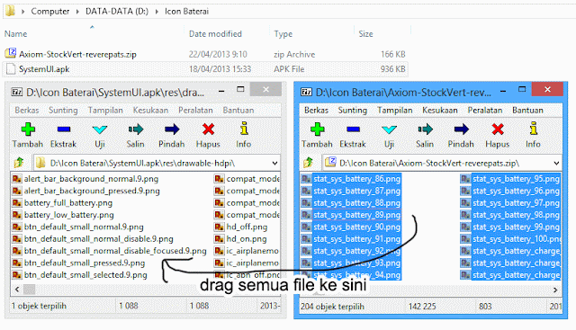 Cara Merubah Icon Baterai Android Dengan Mudah