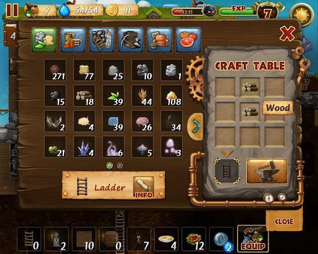 Craft the World - Craft Ladder Description