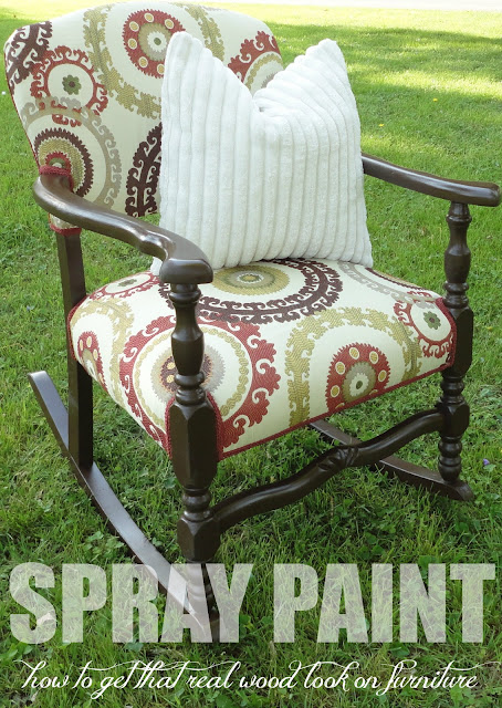 10 Spray Paint Tips: what you never knew about spray paint (like how to spray paint furniture to look like wood!). So good to know! Check this out!