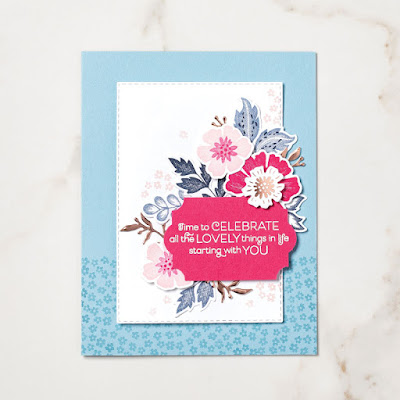 Craft with Beth: Stampin' Up! Everything is Rosy Kit Product Medley Project Sample