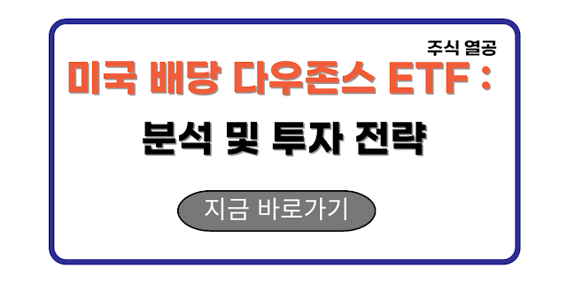 미국 배당 다우존스 ETF