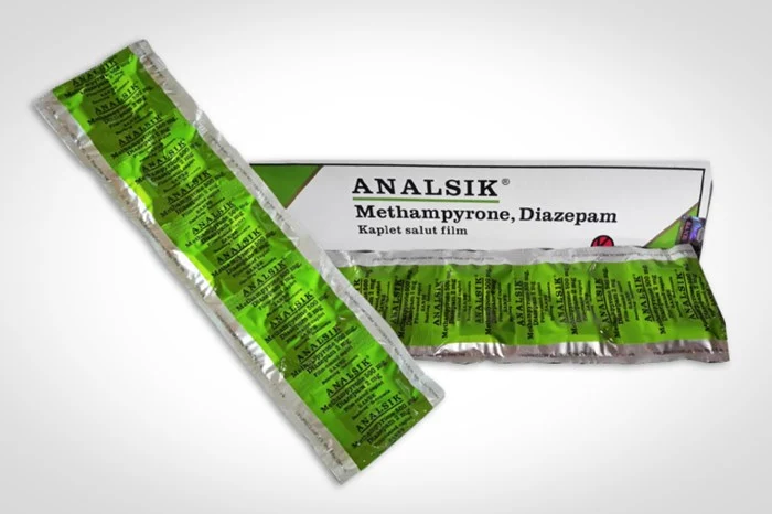 Pereda Nyeri Kombinasi Metampiron dan Diazepam | Analsik