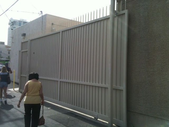 Silver and Gold Pawn Shop Gate