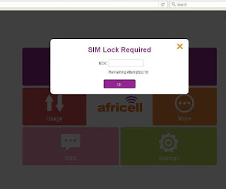 SIM Locked Required Alcatel Y858V