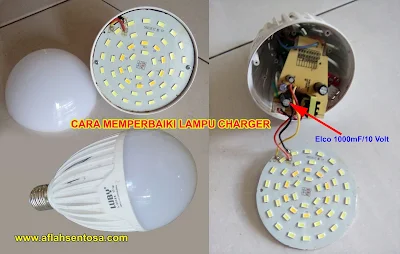 Cara memperbaiki lampu charger