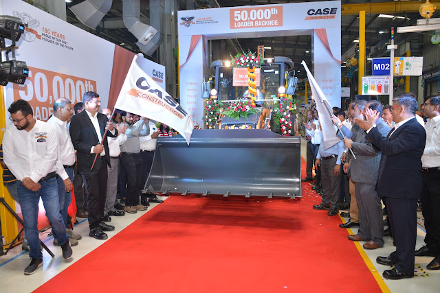 CASE India Crosses Production Milestone Of 50,000th Loader Backhoe 