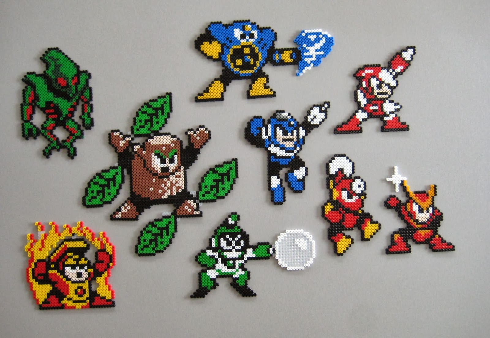 Rockman In Hama Beads Rockman 2 Dr Willy No Nazo ロックマン2 Dr ワイリーの謎