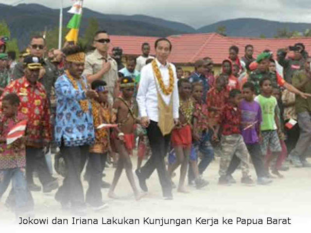Jokowi dan Iriana Lakukan Kunjungan Kerja ke Papua Barat