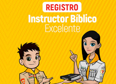 Registro Instructor Bíblico Excelente | Conquistadores