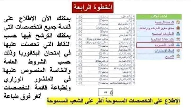 الموقع الخاص بالتسجيل الاولي والتوجيه orientation-esi.dz