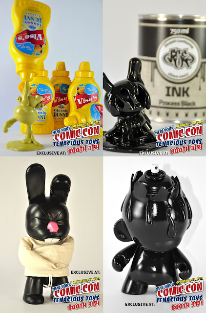 New York Comic-Con 2012 Exclusive Custom Vinyl Figures by VISEone