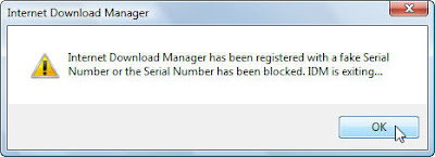 Tips Mengatasi IDM Fake Serial Number