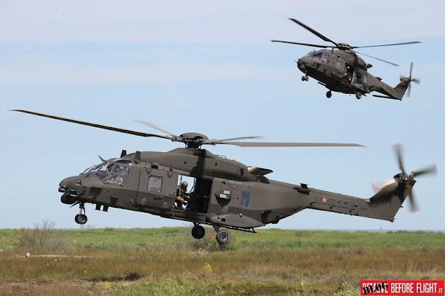 Italian Army exercise Airmobile Permanent Training