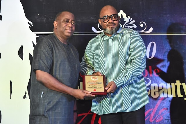 Citypeople honours Lagos Businessman, Lanre Alfred,for his sartorial elegance @ the 2020 Citypeople Fashion and Beauty Awards