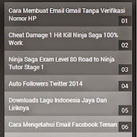 Cara Membuat Widget Popular Post Dengan Efek Gradient Di Blog