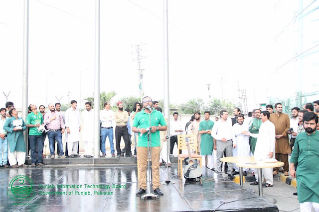 PITB in collaboration with ASTP and Peaceful Pakistan celebrated Independence Day today at Arfa Software Technology Park