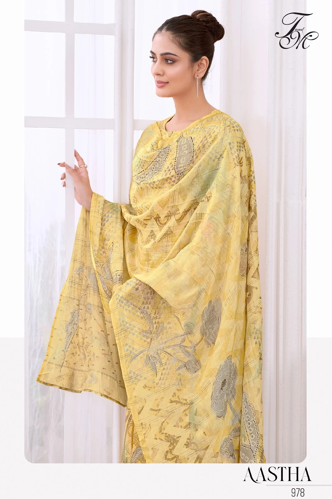 Aastha Tm Linen Cotton Pant Style Suits