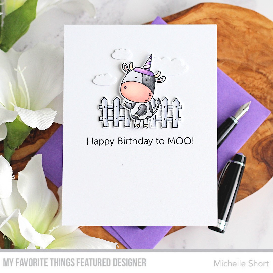 The Card Grotto: VIDEO | MFT Happy Birthday to Moo!