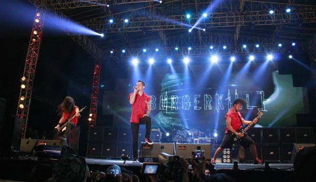 FOTO PERISTIWA: Band Musik Cadas Goncang Bandung