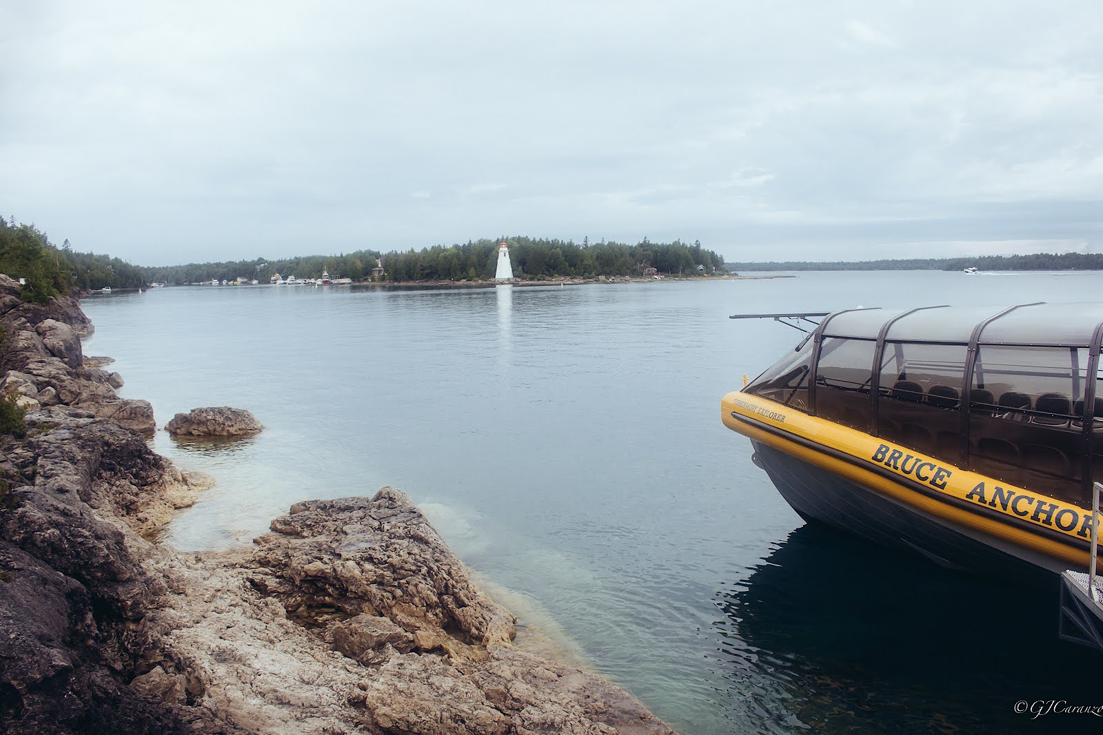 Things To Do in Summer in Ontario, Canada: Take a Boat Ride to Flowerpot Island in Tobermory