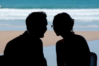 Beach wedding photography