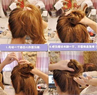 Cara mengikat rambut panjang
