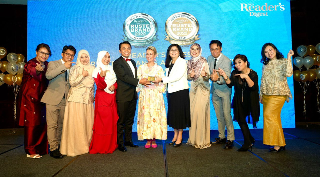 Shaklee Menang Anugerah Trusted Brands 2022