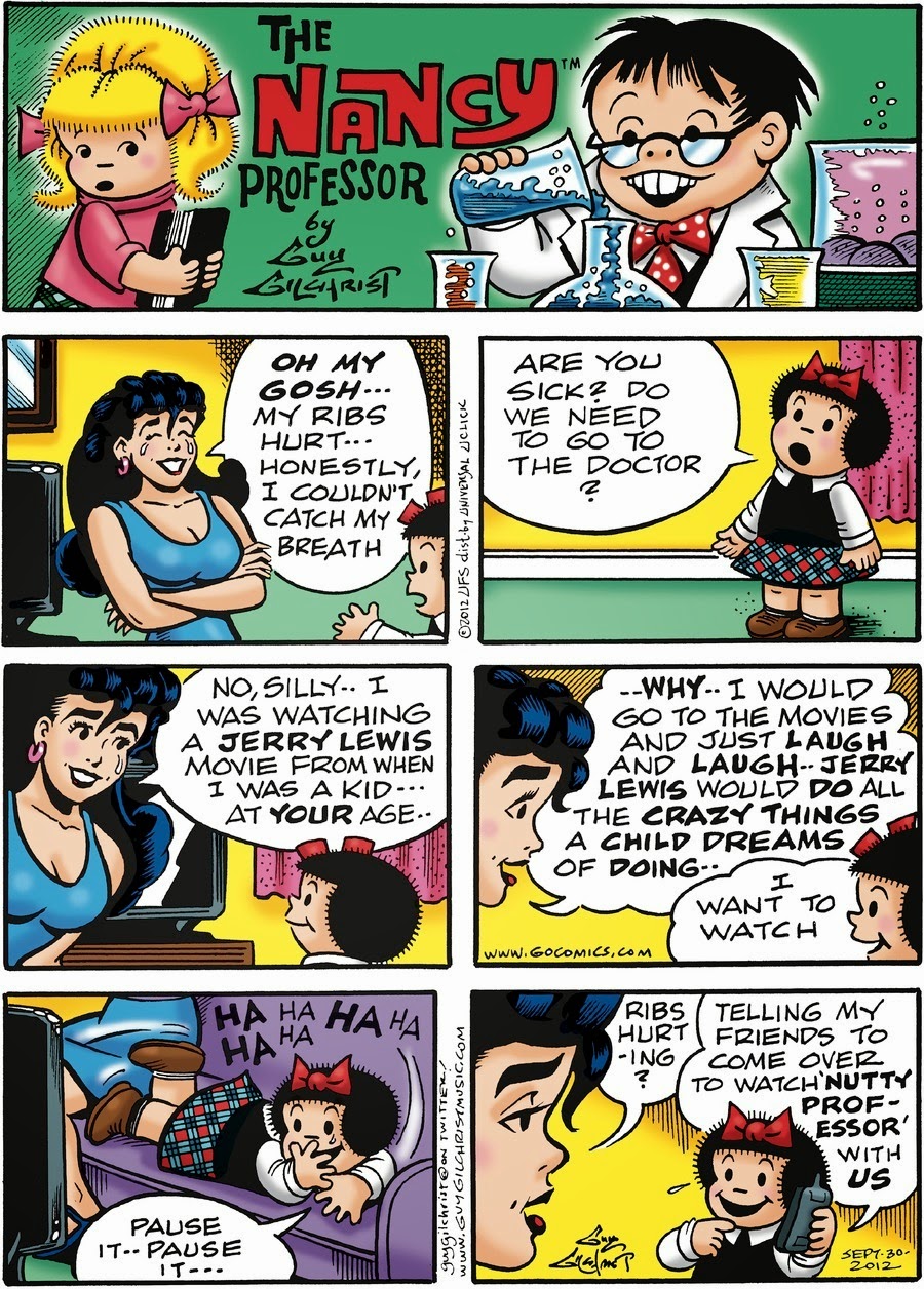 Comics For The Blind Philosophical Friday Aunt Fritzi The Cougar