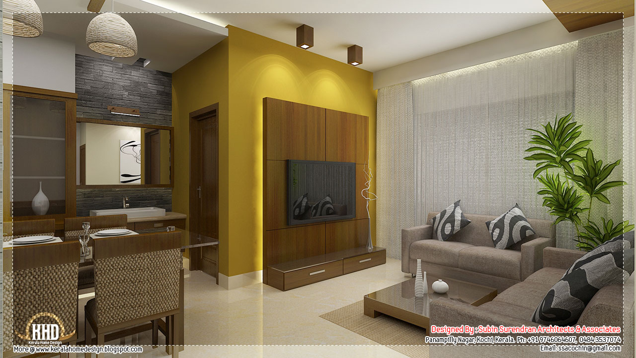 Beautiful interior design ideas Kerala House  Design