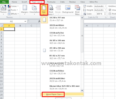 Cara Membuat Ukuran Kertas F4 di Excel dan Word Secara 