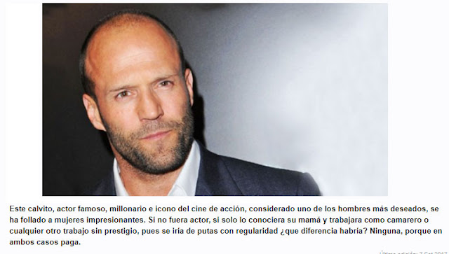 La dura verdad de Jason Statham