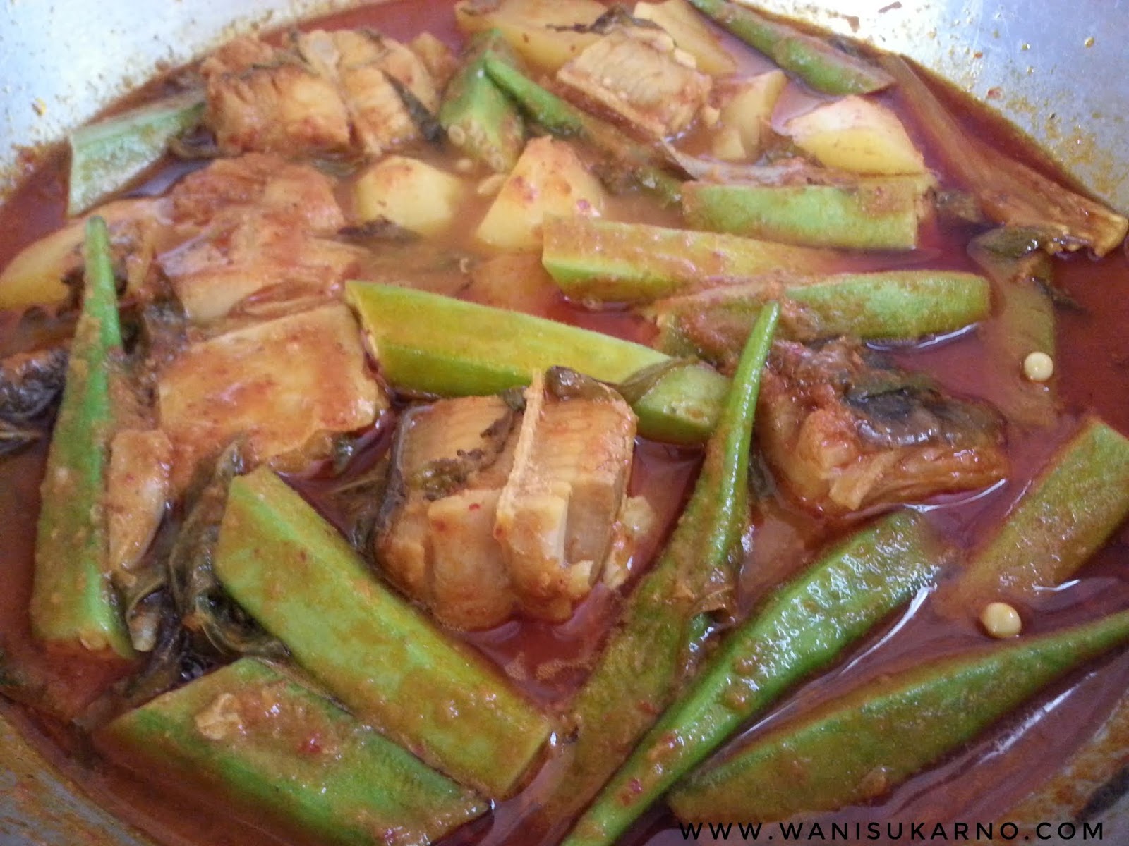 Resepi Ikan Pari Masak Asam Pedas Azie Kitchen - Recipes Pad a