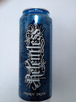 Energy Drink; blaue Dose