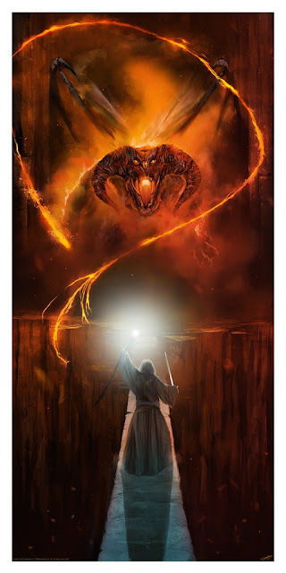 The Lord of the Rings Showdowns Prints by Andy Fairhurst x Bottleneck Gallery